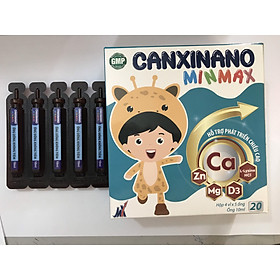 CANXINANO MINMAX - Hỗ trợ phát triển chiều cao, ngăn ngừa loãng xương