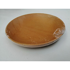 Khay Gỗ Hình Tròn Đường Kính 20 Cm Đáy Lõm TL62 - Đồ Gỗ Nhà Bếp Thương Hiệu Trường Sơn