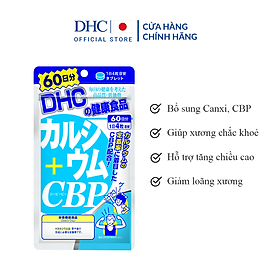 Viên uống Bổ sung Canxi DHC Calcium + CBP