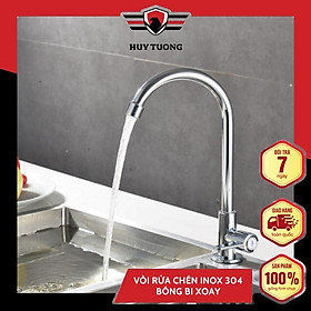 Vòi rửa bát, chén (chỉ lạnh) INOX SUS 304 
