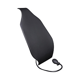 Car  Support Cushion, Inflatable  Support Pillow, Easy to Install, PU Leather Ergonomic Design Car Back  Motion Backrest