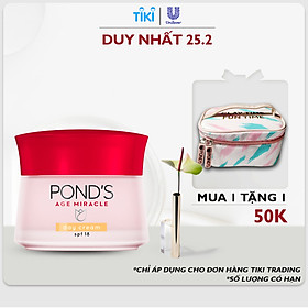 Kem Ngăn Ngừa Lão Hóa Pond's Age Miracle Ban Ngày SPF 18 PA++ (50g)