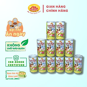 Cháo sen bát bảo không đường Minh Trung combo 12 lon - CSBB 0 đường 12