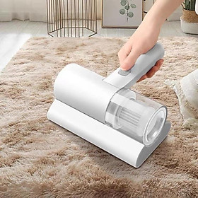 Máy hút bụi mini cầm tay hút bụi chăn ga giường đệm thảm có tia UV