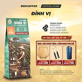 Cà Phê Nguyên Chất Rang Mộc - Gu Đắng Dịu Hậu Vị Sâu Lưu Hương Trên 3 Tiếng (Đỉnh Vị) | 90S COFFEE