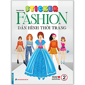 Sách STICKER FASHION - Dán Hình Thời Trang