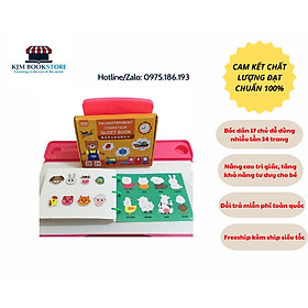 Flashcard học liệu bóc dán 17 chủ đề montessori