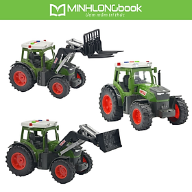 Đồ Chơi DUKA Xe Nông Trại: Máy Kéo - Máy Thu Hoạch - Máy Làm Đất