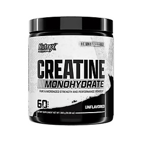 Nutrex Creatine Monohydrate Pure & Micronized 300G | Hỗ Trợ Cải Thiện Hiệu Suất và Sức Mạnh