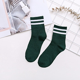 Vớ thể thao phong cách Hàn Quốc năng động trẻ trung dành cho nữ