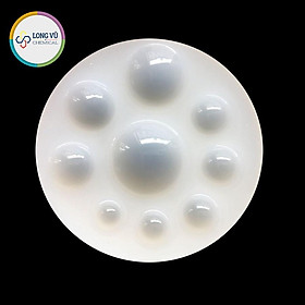 Mua Khuôn Silicon Nửa Khối Cầu Làm Phụ Kiện Resin Handmade