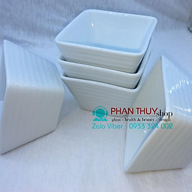 Mua Khuôn sứ Vuông làm bánh 7cm