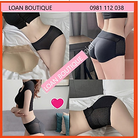 Quần lót độn mông cạp cao nữ dùng mặc trong váy đầm  body, quần jean ôm bó sát_LOAN STORE