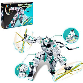 Đồ Chơi Lắp Ráp Robot Chiến Binh Tương Lai Steven - Future Mecha Steven - Toys&Joys ET872 (602 Mảnh Ghép)