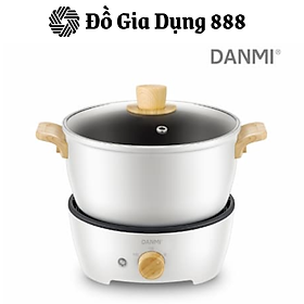 Mua Nồi Lẩu Điện Kèm Chảo Danmi Multi Cooker  Nồi Mini  Công Suất 800W  Dung Tích 3L  Nhập Hàn Quốc  BH 12 Tháng