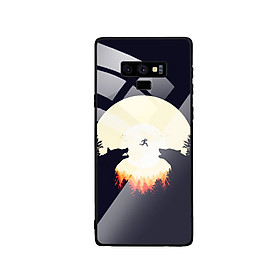 Ốp Lưng Kính Cường Lực cho điện thoại Samsung Galaxy Note 9 -  Moon 05