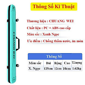 Túi đựng cần câu cá ChuangWEi chất liệu ABS Chống Thấm Nước Chuyện Dụng Câu Đơn , Câu Đài Cao Cấp TC-15