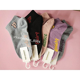 Set 5 đôi tất nữ nhiều màu loại 1