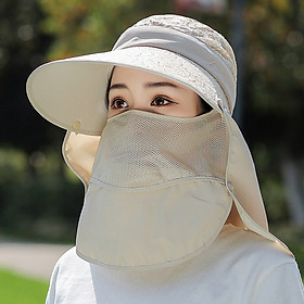 Bộ Nón mũ khăn chống nắng cho Nữ