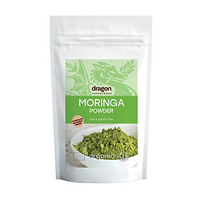 Bột rau chùm ngây hữu cơ Dragon Supperfoods 200gr Moringa powder Dragon Supperfoods 200gr