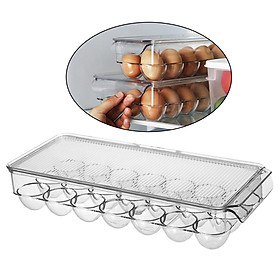 Rectangle Fridge Egg Storage Cases  Keeping Containers Carrier