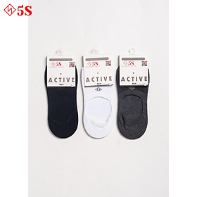Combo 3 Đôi Tất Lười Nam, Vớ Lười Nam 5S Kháng Khuẩn, Khử Mùi Cao Cấp (Nhiều Màu)
