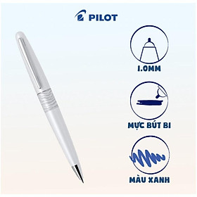 Hình ảnh Bút bi ký Pilot MR2 BP-MR2-M-WTG-L mực xanh tip 1.0mm chính hãng cao cấp