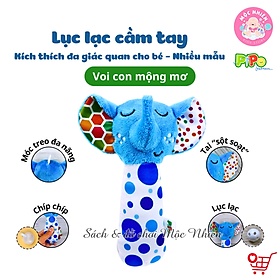 Lục Lạc Vải Cầm Tay Có Bóp Chút Chít - Đồ Chơi Cho Trẻ Sơ Sinh - Pipo Vietnam