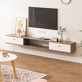 Kệ tivi treo tường có ngăn để đồ phong cách hiện đại tiết kiệm diện tích thương hiệu HC-501