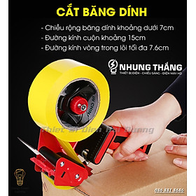 Dụng Cụ Cắt Băng Dính T15089 - Có Cán Tay Cầm Cao Cấp Lớn - Nhanh Gọn Và Hiệu Quả - Có Video