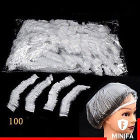 Mua Túi 100 Cái Nilon Bao Trùm Tóc Khi Tắm Hoặc Ủ Tóc Tiện Lợi