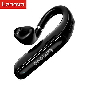 Lenovo TW16 Ear Hook BT Wireless Headphone Single Ear Earpiece with ENC & CVC Noise Reduction /Wearable on Both