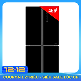 Tủ Lạnh Inverter Aqua AQR-IG525AM-GB (456L) – Đen - Hàng chính hãng