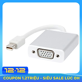 Cáp Chuyển Đổi Mini Displayport To VGA (Thunderbolt) - Hàng nhập khẩu