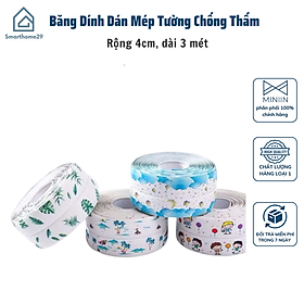 Mua Băng Dính Dán Mép Tường Chống Thấm  Cuộn Băng Keo Dán Viền Bồn Rửa Chén & Chậu Rửa Bát - HÀNG CHÍNH HÃNG MINIIN