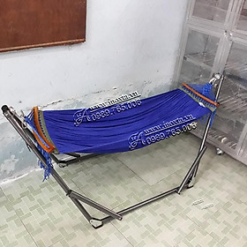 Mua Võng xếp ban mai dành cho bé  võng xếp trẻ em lưới cán gỗ VXBMTE