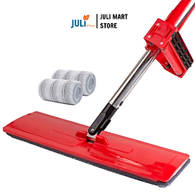 Mua Chổi Lau Nhà - Cây Lau Nhà Tự Vắt – Xoay 360 độ thông minh Lau nhanh sạch hơn gấp 5 lần   Tặng Kèm 1 Bông Lau  