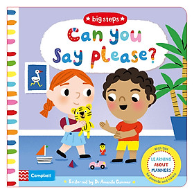 Can You Say Please?: Learning About Manners - Big Steps (Board book)