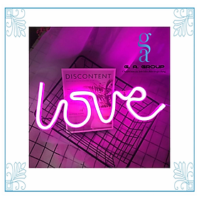 ĐÈN LED CHỮ LOVE NHIỀU MÀU CỰC ĐẸP