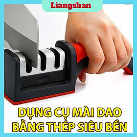 Mua Mài daoDụng cụ mài dao kéo 3 cấp độ cầm tay nhanh bén siêu tiện lợi