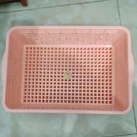 Mua set 10 rổ nhựa to hình chữ nhật 32*24*8.5cm