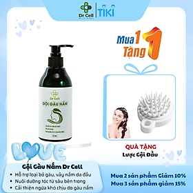 Gội Gàu Nấm Dr Cell 250ml hỗ trợ làm sạch gàu nấm da đầu dưỡng tóc hỗ trợ mọc tóc con giảm rụng tóc - Hàng Chính Hãng
