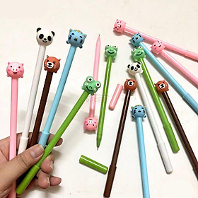 Bút bi nước hình thú dễ thương_mực đen