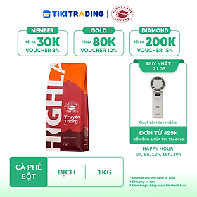 Cà bột Truyền thống Highlands Coffee 1kg
