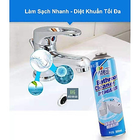 Bình xịt tẩy rửa bọt tuyết Bathroom Cleaner 500ML vệ sinh nhà tắm