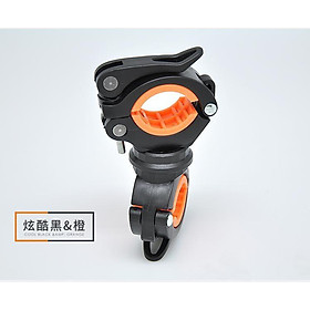 360 ° Đèn pin LED dành cho xe đạp Đèn pin gắn trên xe đạp Giá đỡ đèn kẹp Đèn pin đi xe đạp kẹp đèn pha Giá đỡ đèn phụ kiện thiết bị đi xe