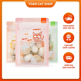 Pudding Thạch Sữa Dê Bổ Sung Canxi Cho Mèo Lớn Và Mèo Con, Viên15g, Bổ Sung Lợi Khuẩn