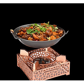 Mua Bếp Cồn Gang Cao Cấp - Mạ Vàng
