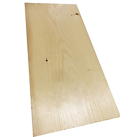 Tấm gỗ thông mặt lớn rộng 23cm, dài 50cm, dày 2cm dùng làm mặt bàn, mặt ghế, kệ ốp tường...