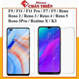 Mua Cường lực dành cho oppo F9 F11 Pro F7 F5 Reno 2 Reno 2F 2Z Reno 3 Reno 4 Reno 5 Reno 3 Pro K3 Realme X Trong Suốt Ko Full Màn